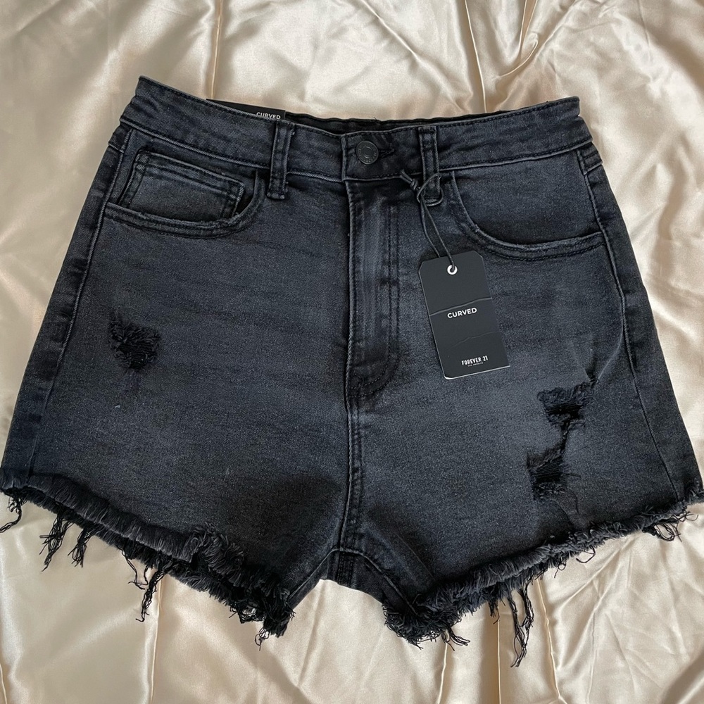 Forever 21 High Rise Curvy Fit Shorts